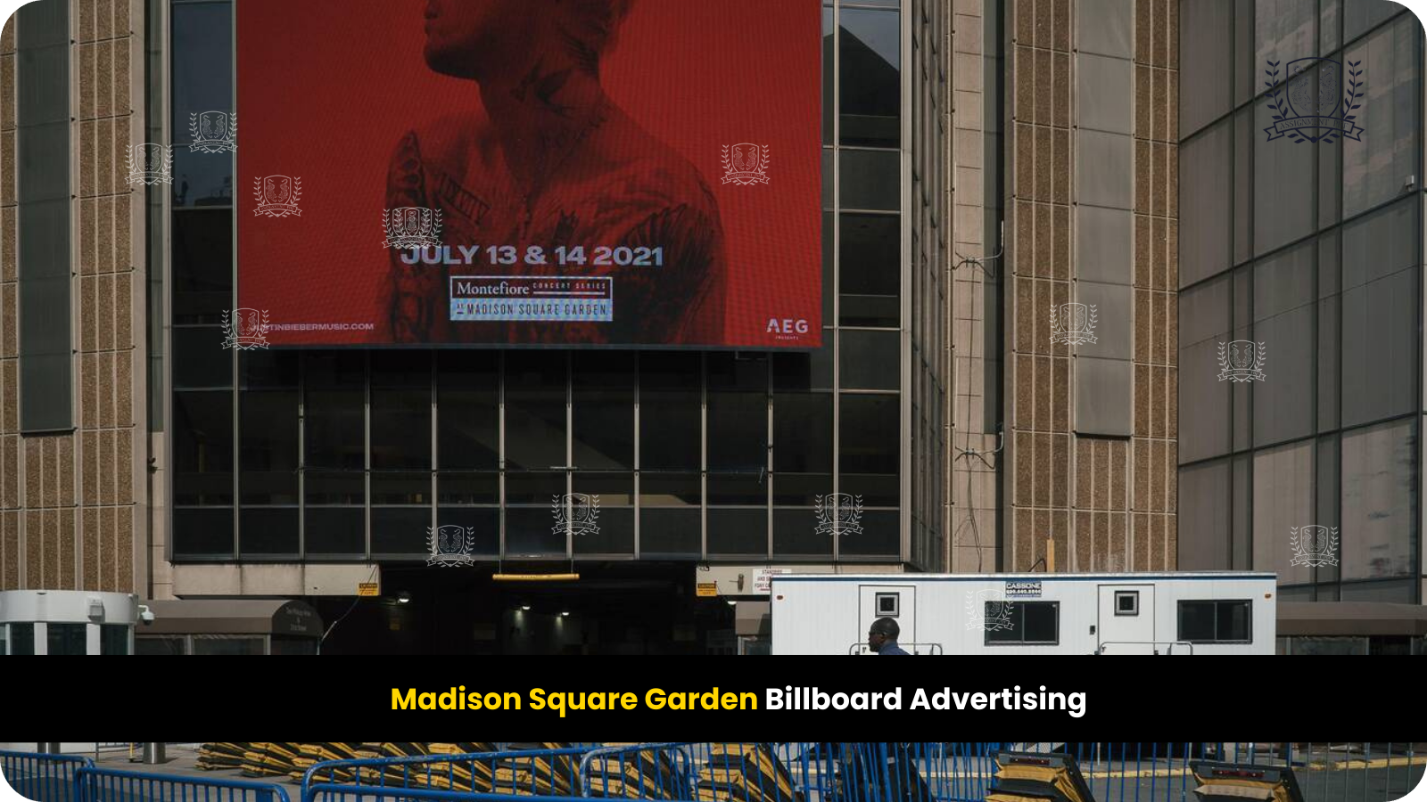 Madison Square Garden Billboard Photo
