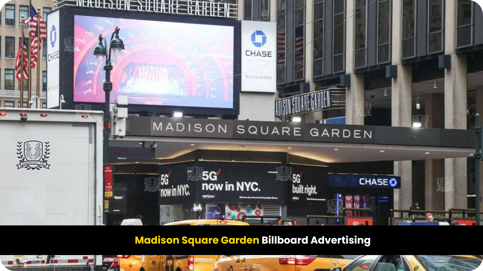 Madison Square Garden Billboard Price